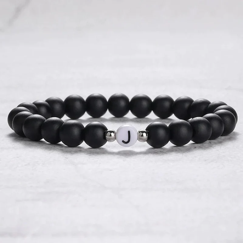 Armband Initialen Perlen