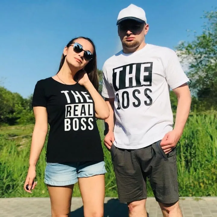 T-Shirt The Real Boss