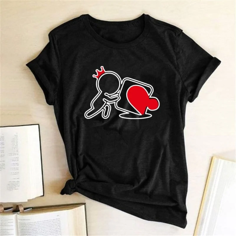 Niedliches Paar T-Shirt