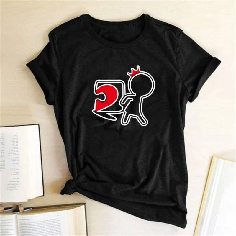 Niedliches Paar T-Shirt