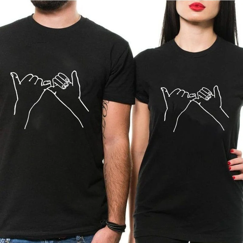 T-Shirt Versprechen Des Kleinen Fingers