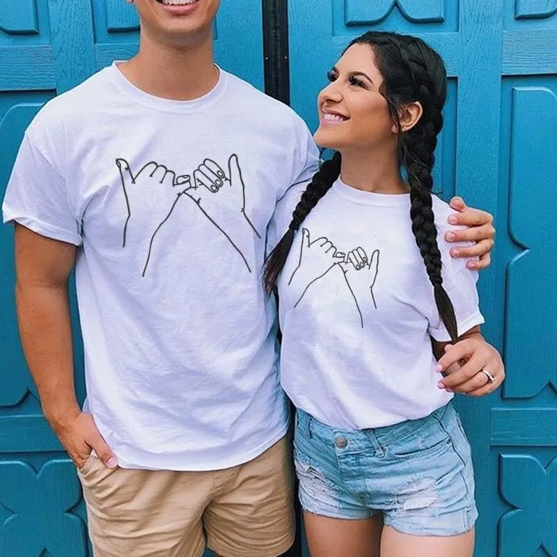 T-Shirt Versprechen Des Kleinen Fingers