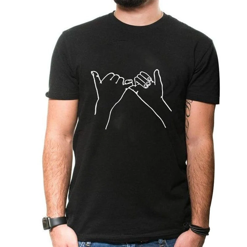 T-Shirt Versprechen Des Kleinen Fingers