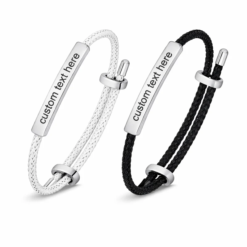 Liebes Armband Für Paare Leder