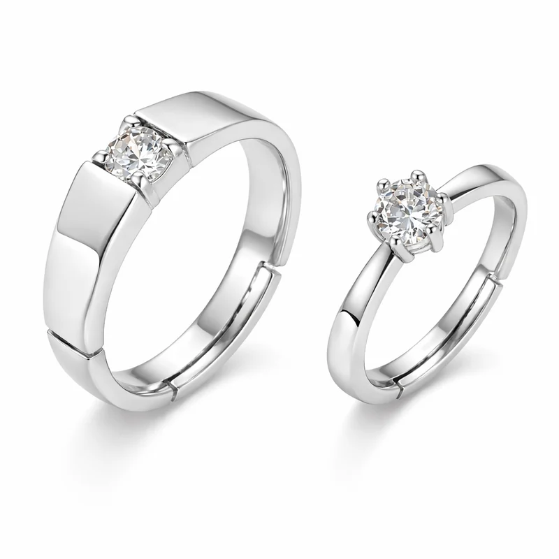 Partner Ringe Silber