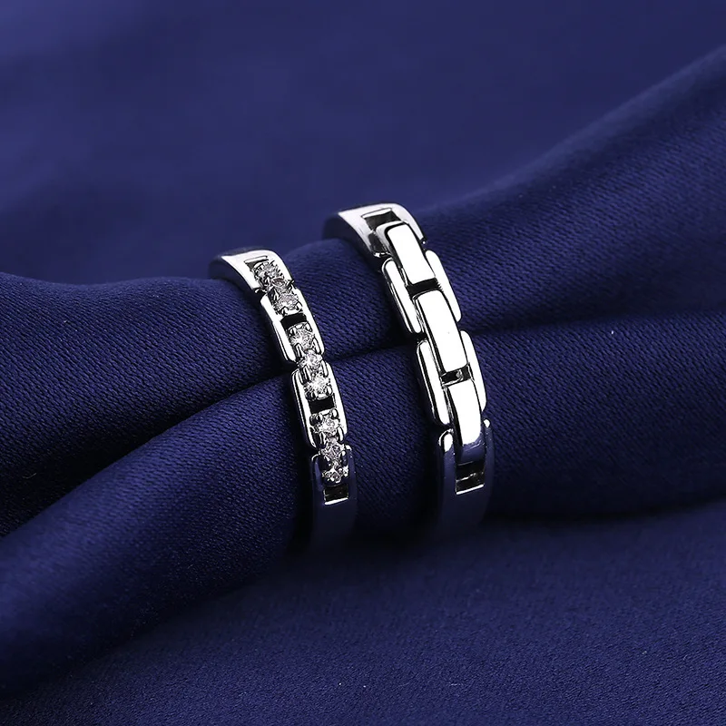 Sterling Silver Couple Rings