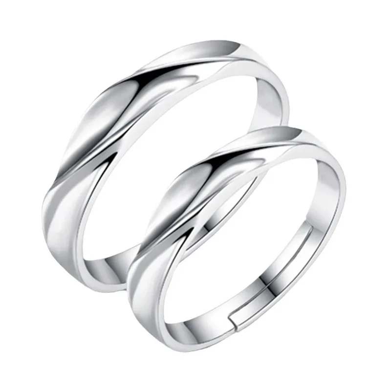 Matching Couple Promise Rings