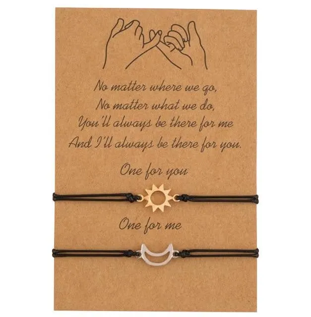 Armband Mond Sonne