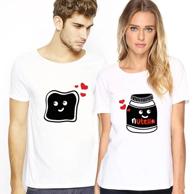 T-Shirt Nutella Paar