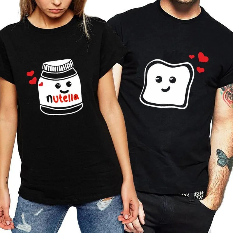 T-Shirt Nutella Paar
