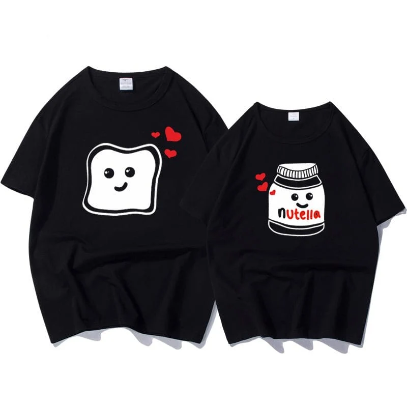 T-Shirt Nutella Paar
