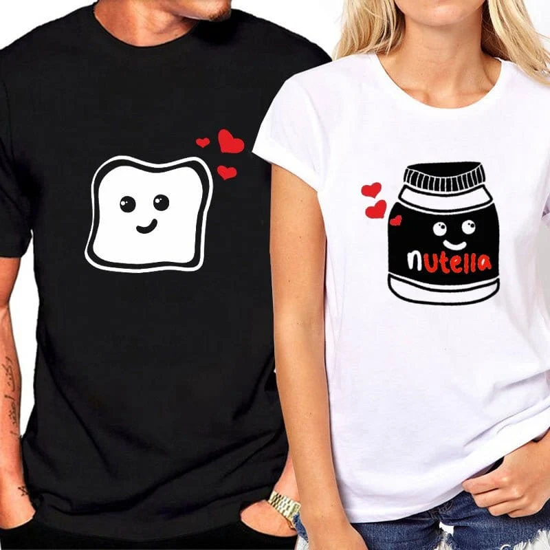 T-Shirt Nutella Paar