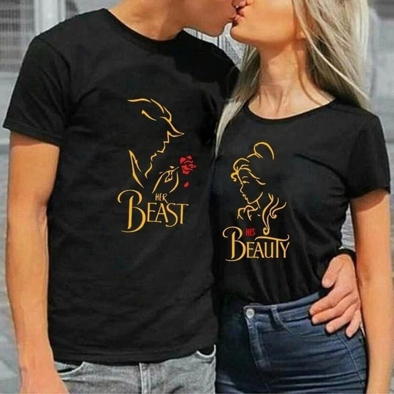 T-Shirt Die Schöne Und Das Biest