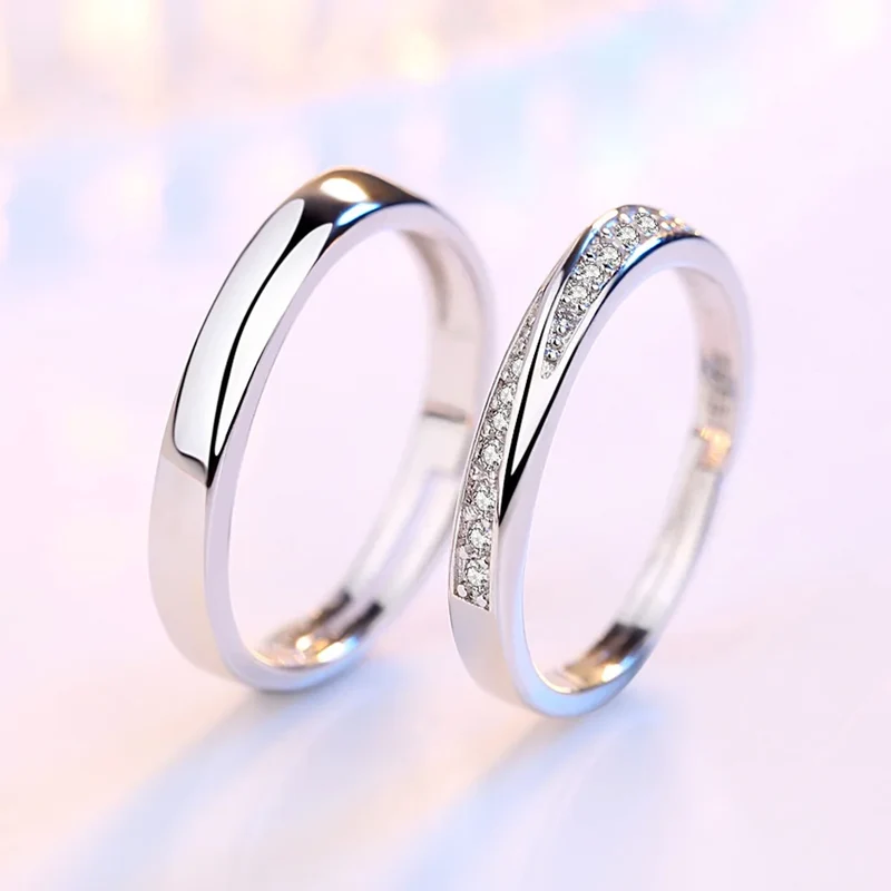 Couple Rings Silver