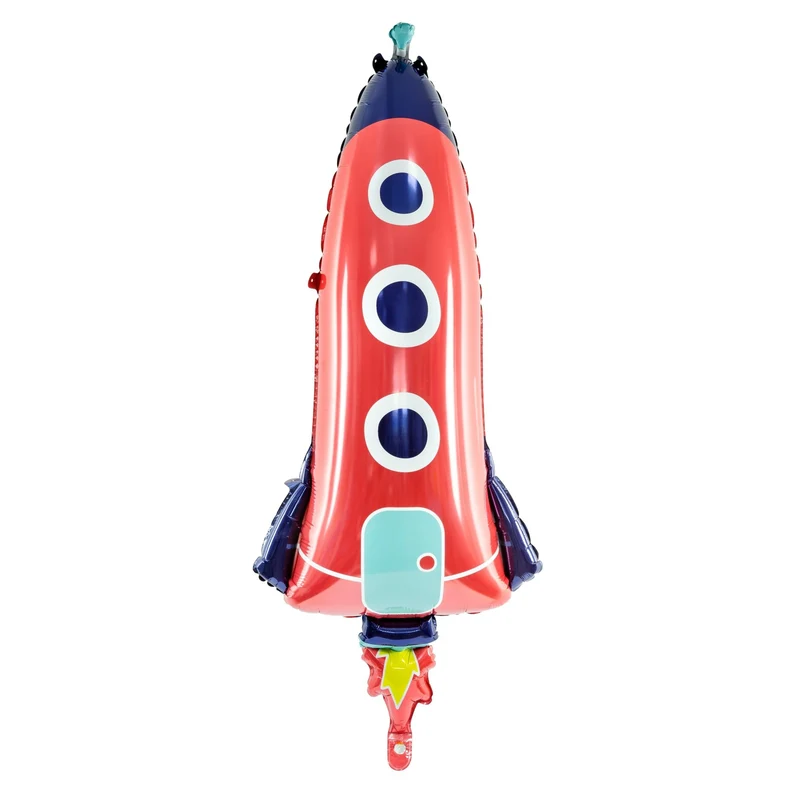 Heliumballon-Geschenk Rakete