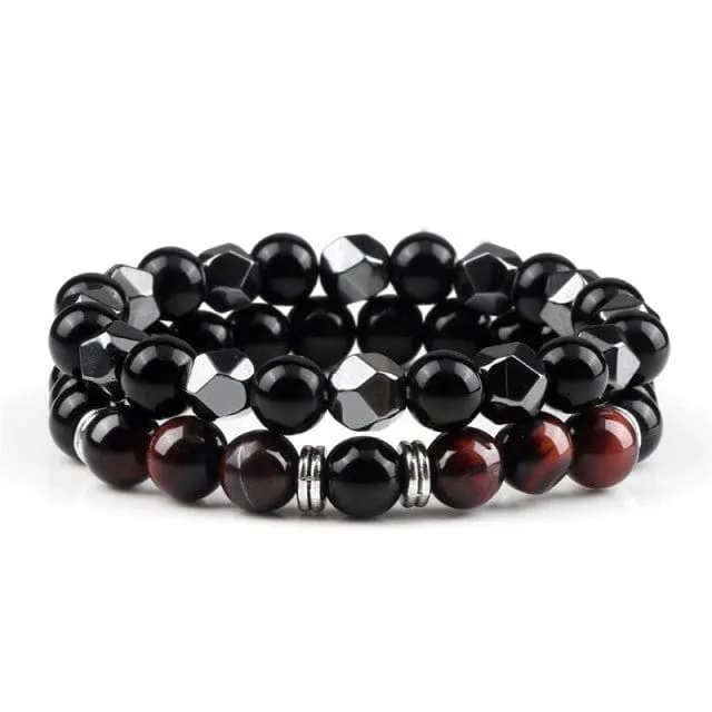 Stierauge Armband Mann