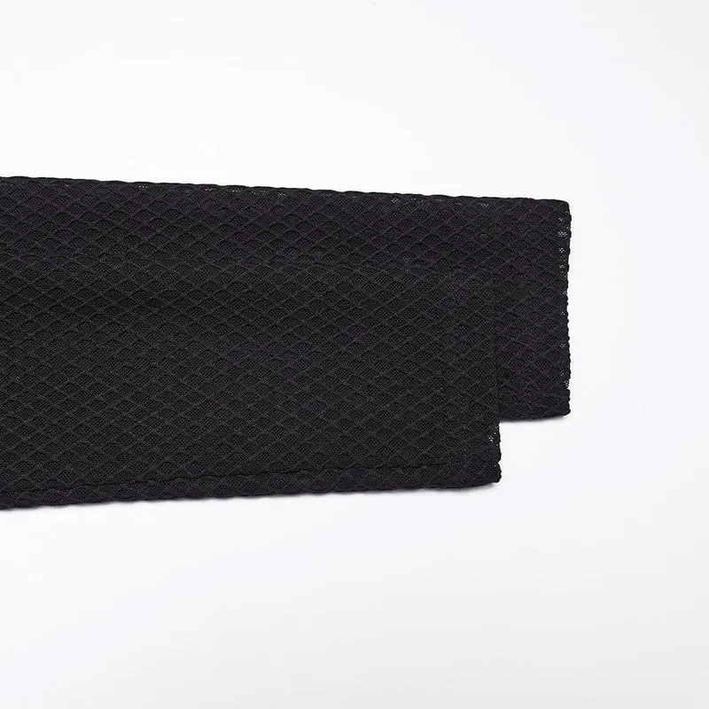 Punk-Pullover für Damen, transparenter Kapuzencape