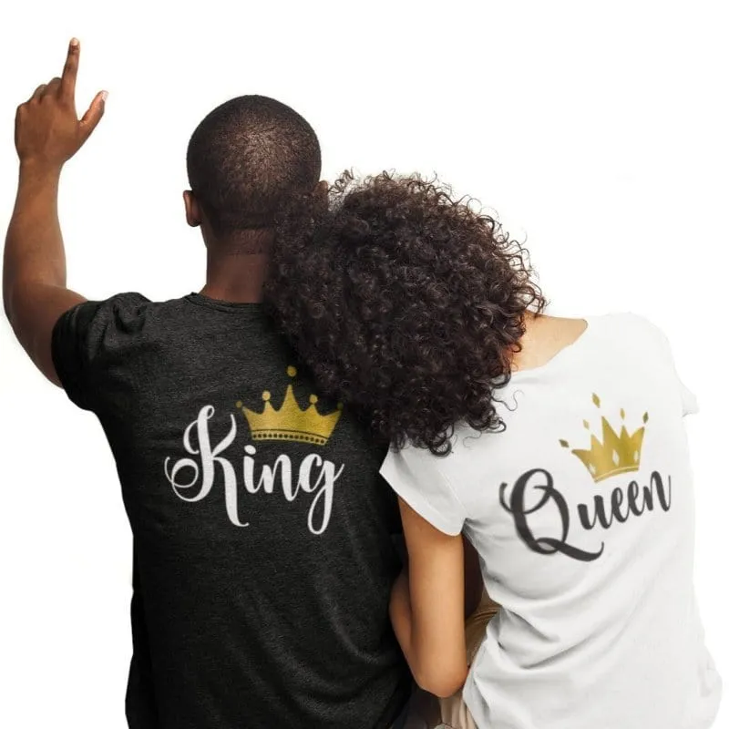 T-Shirt Couple King & Queen
