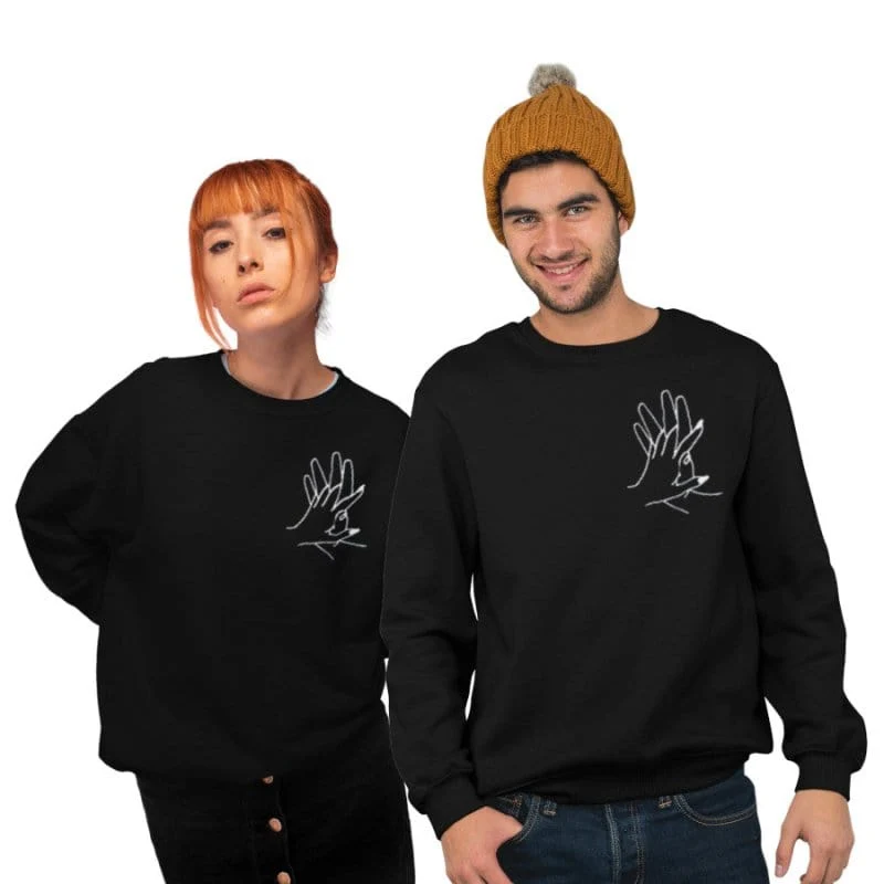 Unisex Sweatshirt Paar