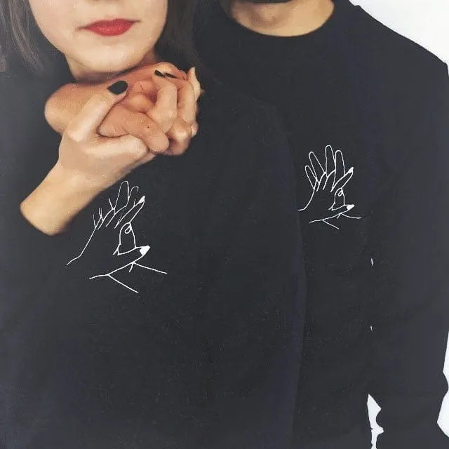 Unisex Sweatshirt Paar
