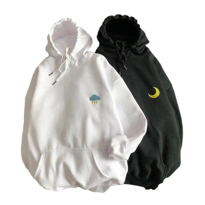 Sweatshirt Mond Sonne