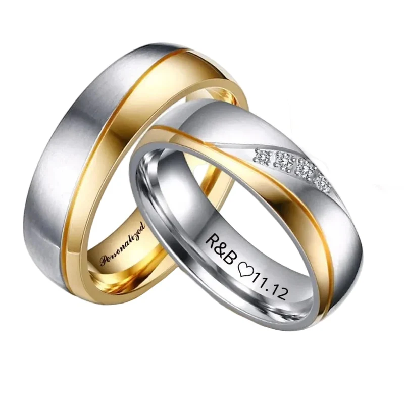 Custom Couple Rings