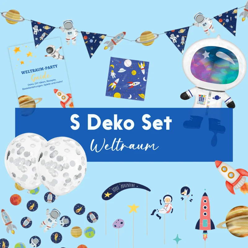 Deko Set Weltraum - S