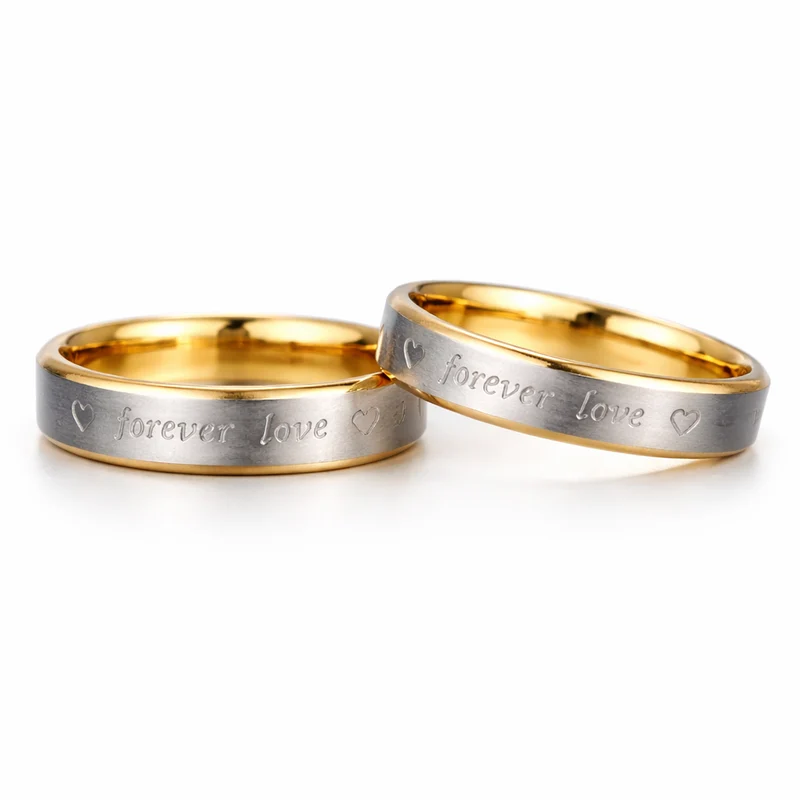 Band Couple Rings