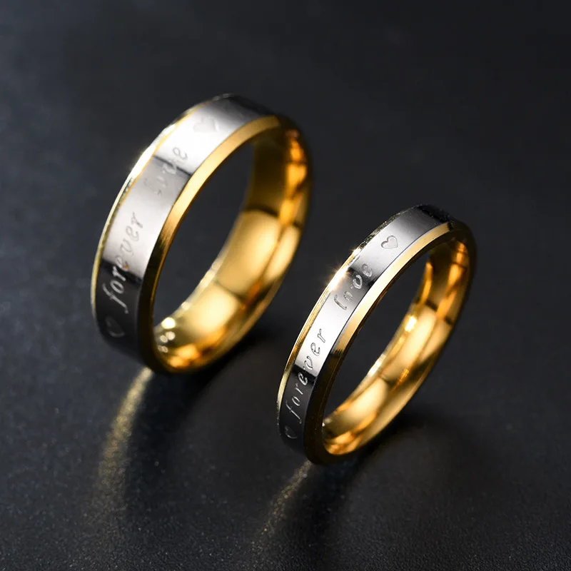Band Couple Rings