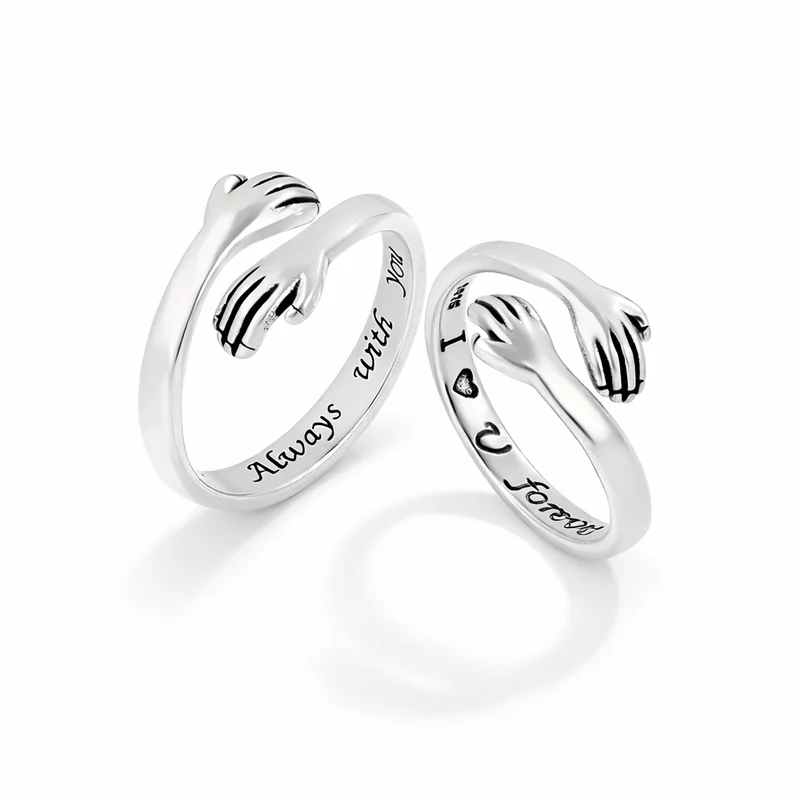 Simple Couple Rings