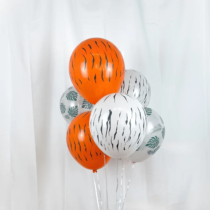 Luftballon-Set Safari 12 Stk.