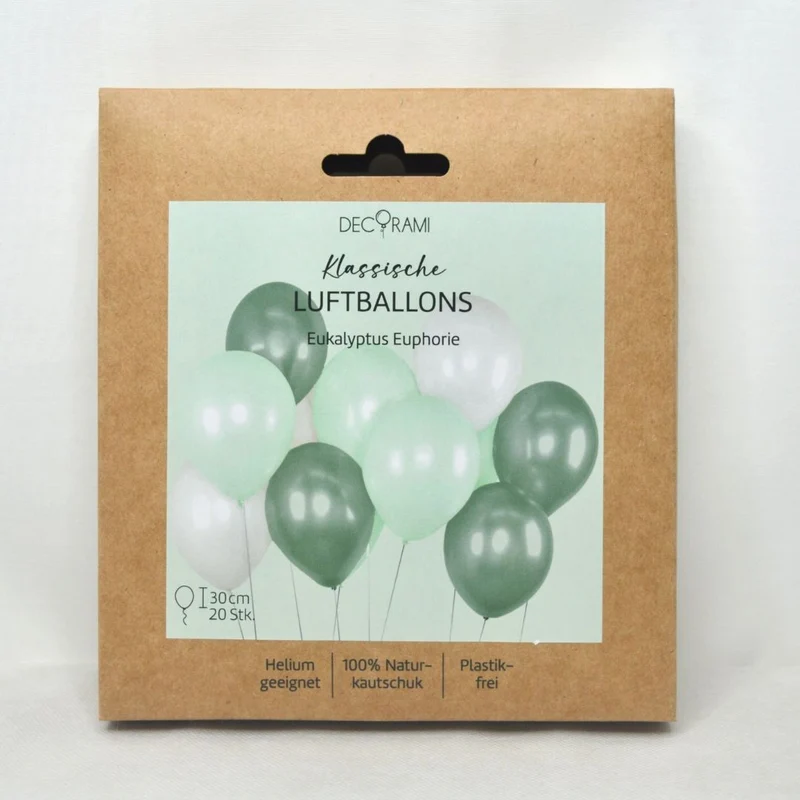 Luftballon-Set Eukalyptus Euphorie 20 Stk.