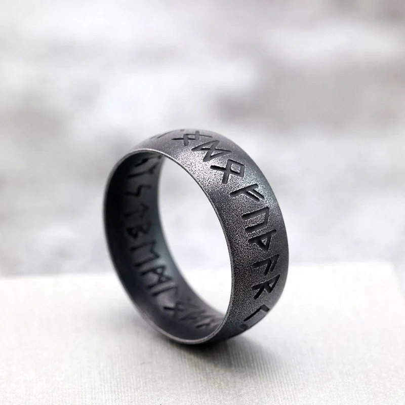 Punk-Buchstabenring für Herren