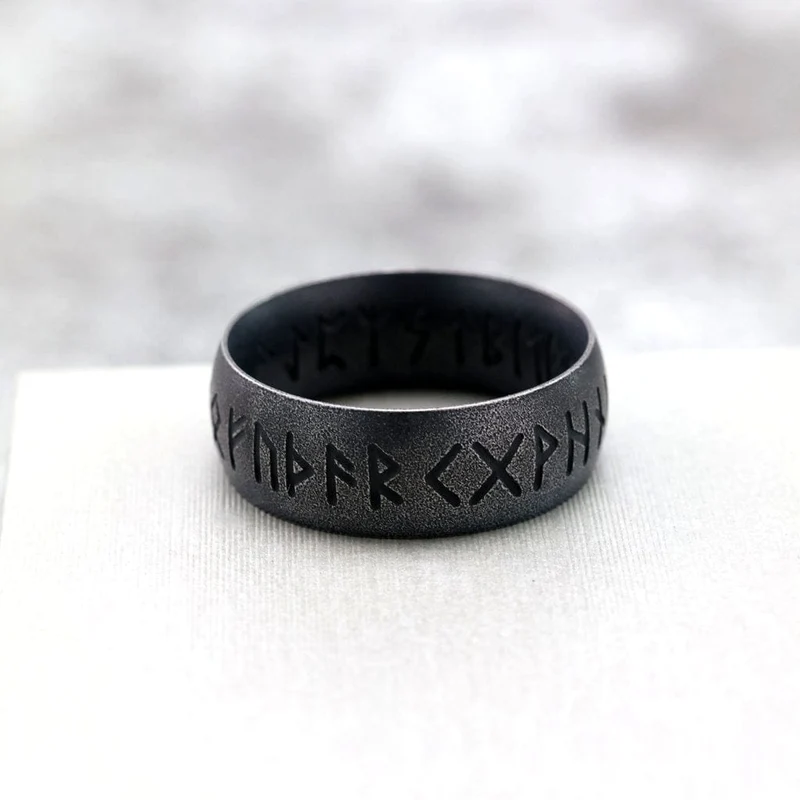 Punk-Buchstabenring für Herren