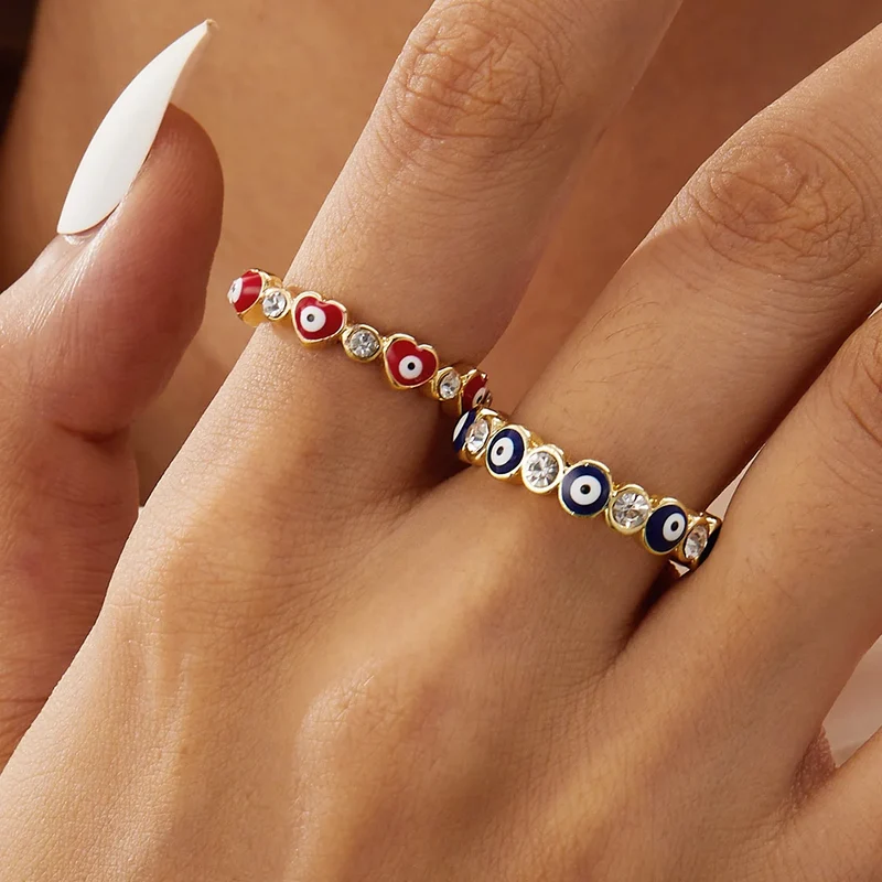 Couple Eye Color Ring