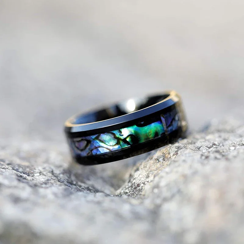 Aquamarine Couple Rings