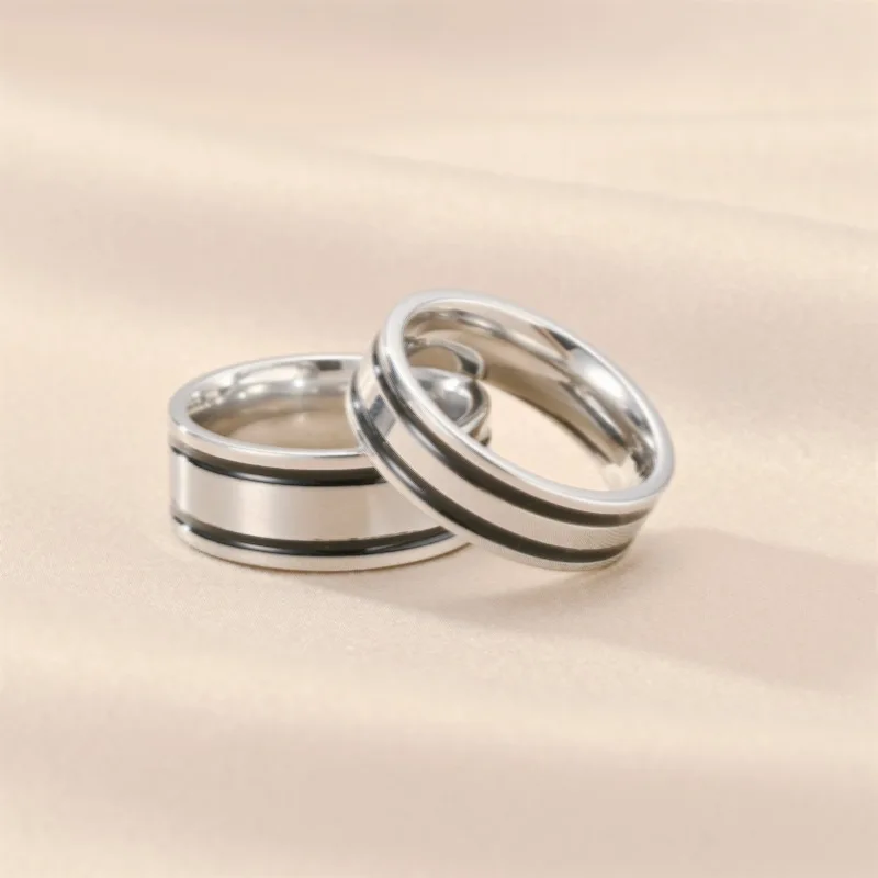 Außergewöhnliche Paar Ringe