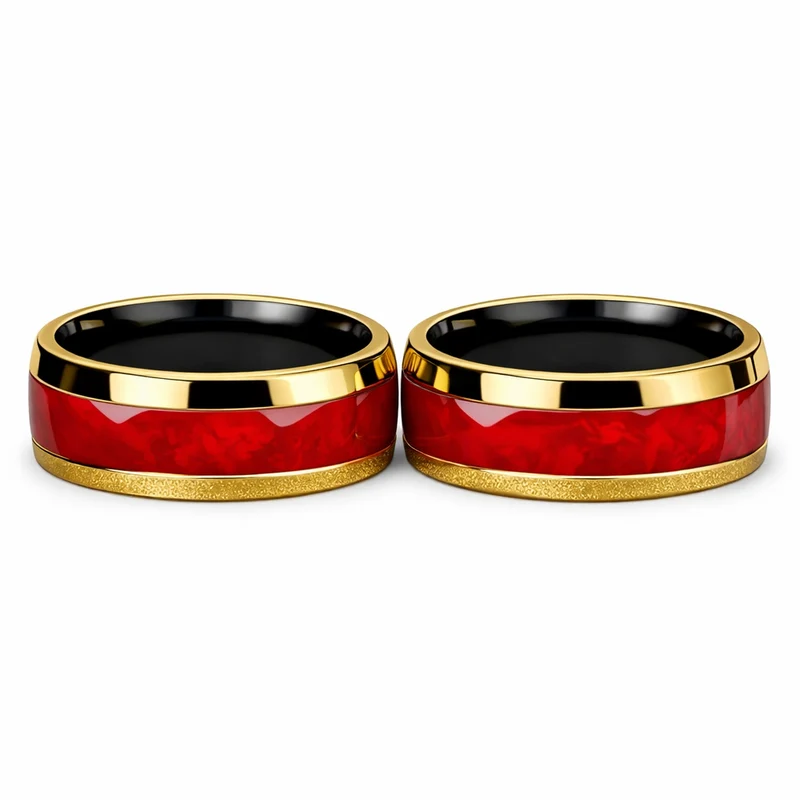 Paar Ringe Gold