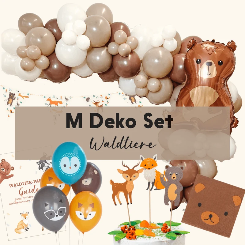 Deko Set Waldtiere - M