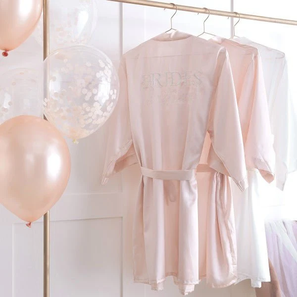 Morgenmantel "Brides Besties" Rosa