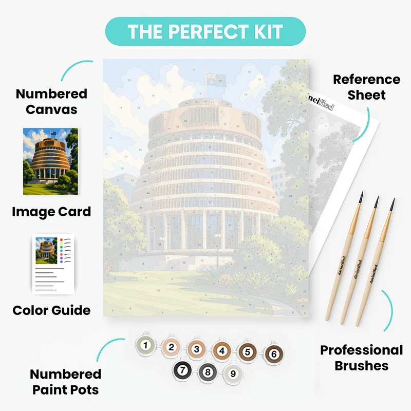 Beehive Parliament - Paint by Numbers Kit