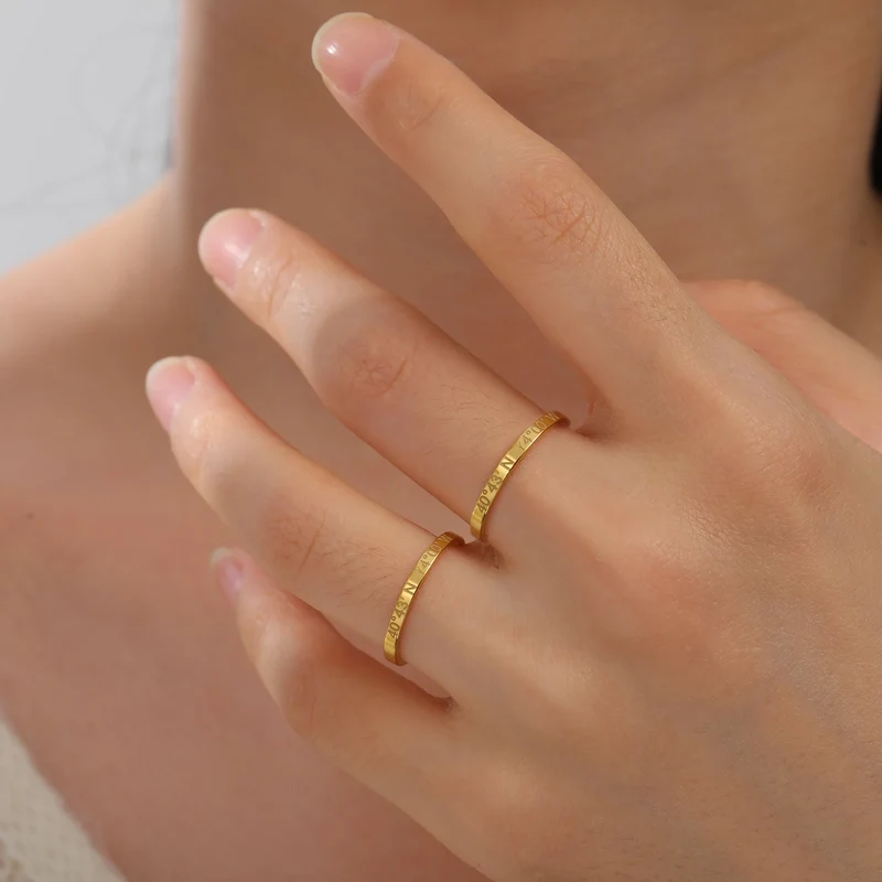 Couple Rings With Letters