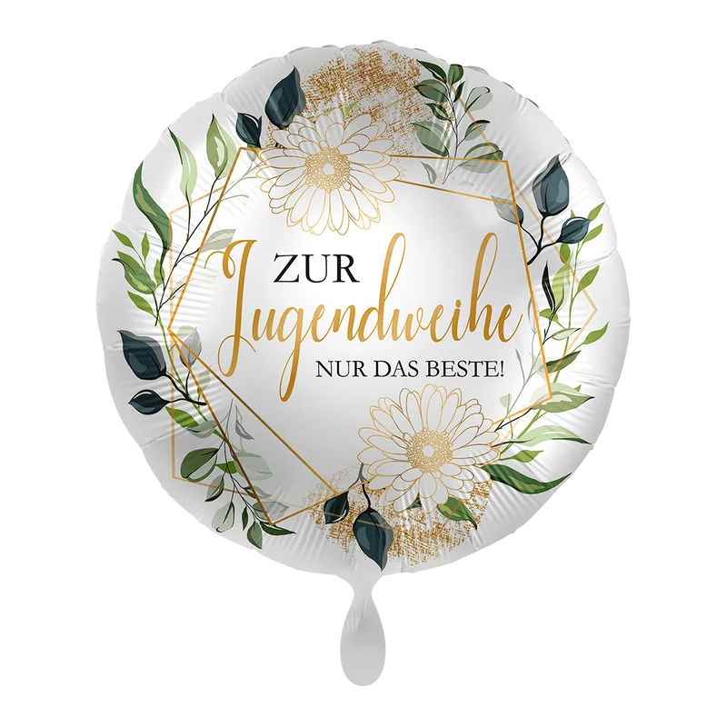 Heliumballon-Geschenk "Zur Jugendweihe nur das Beste"