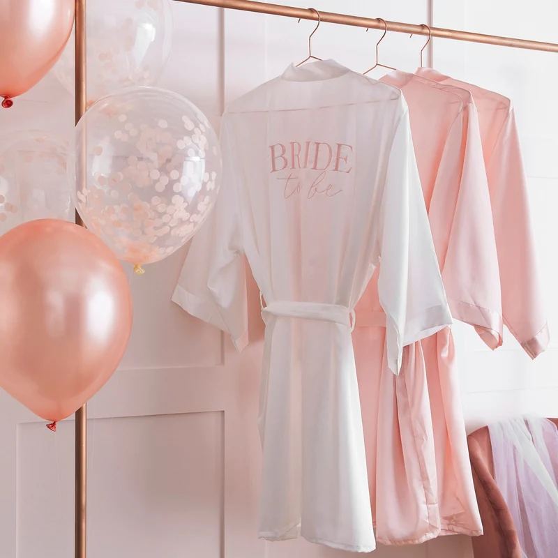 Morgenmantel "BRIDE to be"