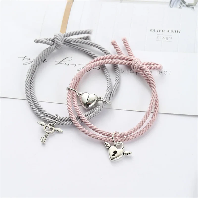 Couple Bracelet Lock And Key
