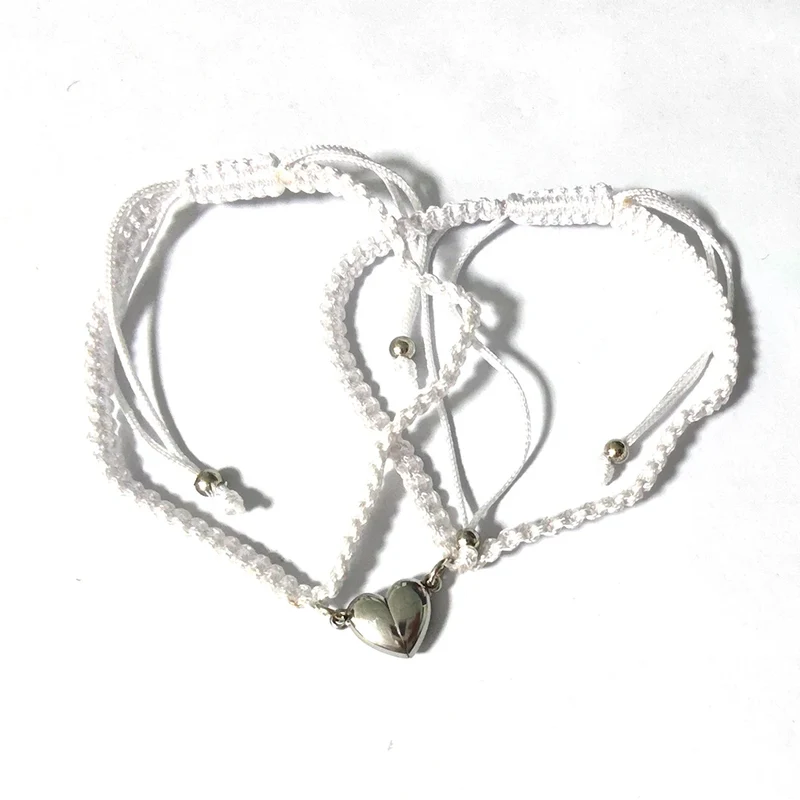 Couple Bracelet Magnetic Heart