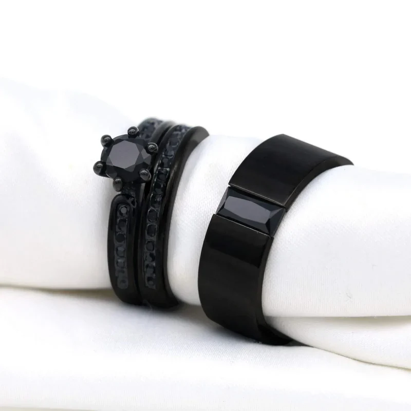 Couple Ring Stone