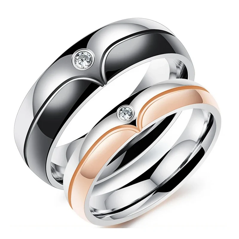 Paar Ringe Verlobung
