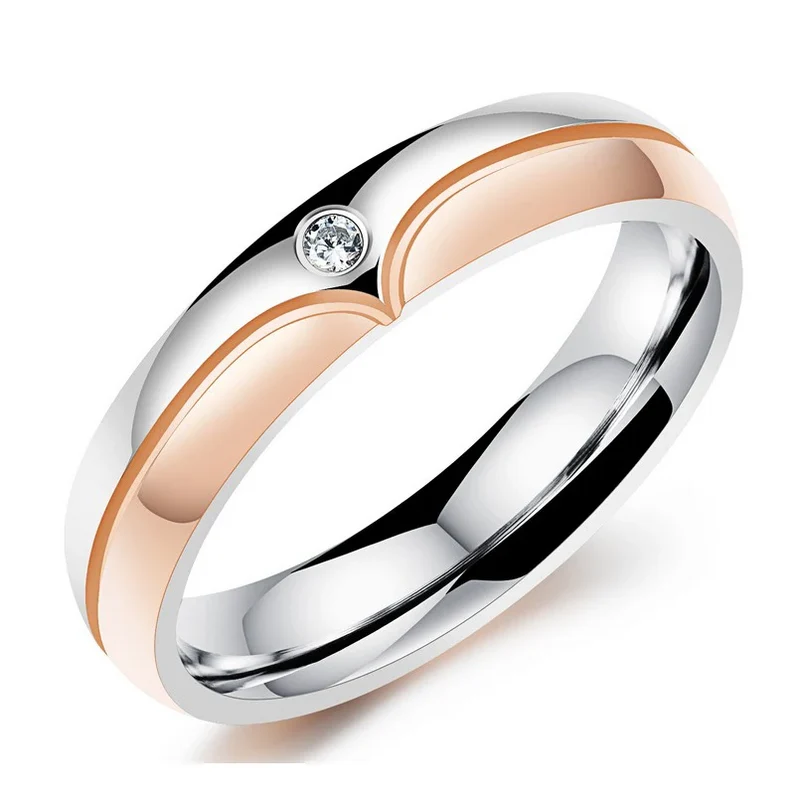 Paar Ringe Verlobung