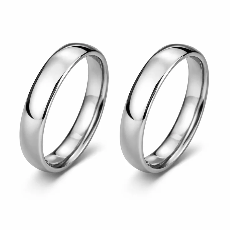 Titanium Ring For Couples